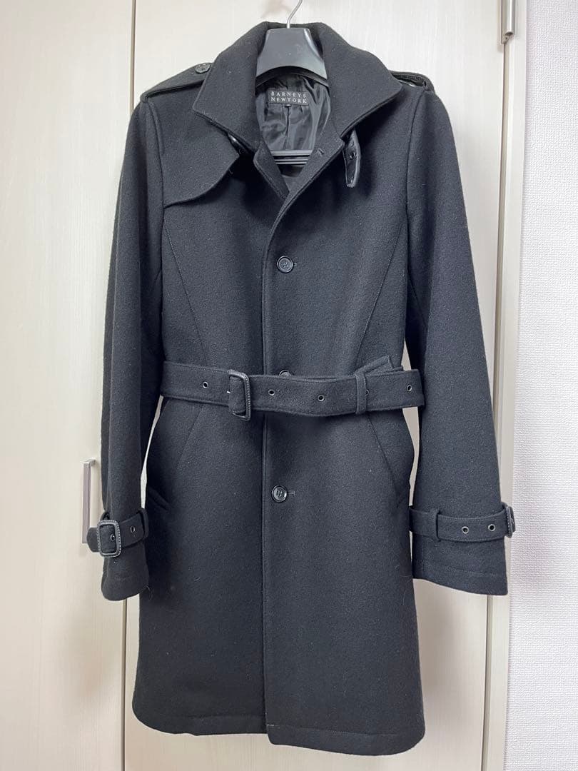 BARNEYS NEWYORK ウールトレンチコート M