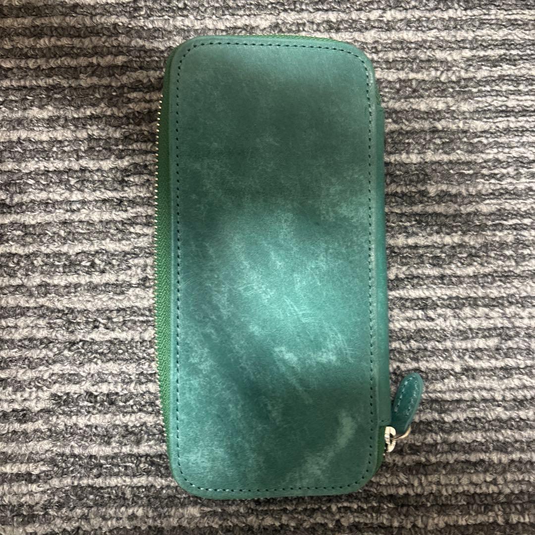 LUDDITE/ラダイトラウンドジップペンケースエッセンシャル MAYAレザー