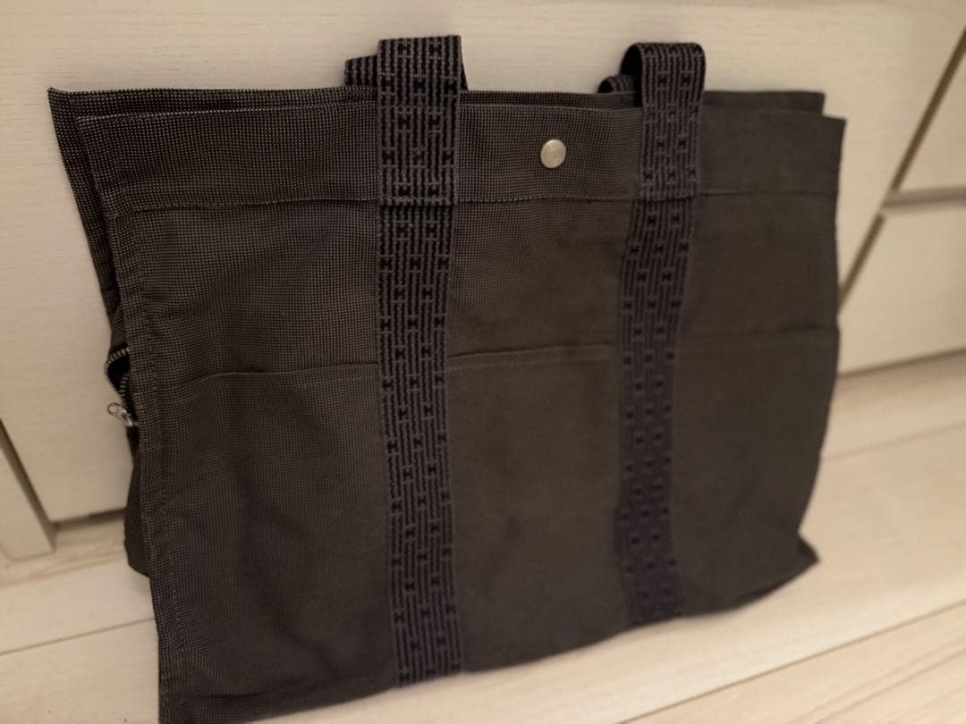 HERMES（エルメス） エールライン トートバッグ（MMサイズ） グレー