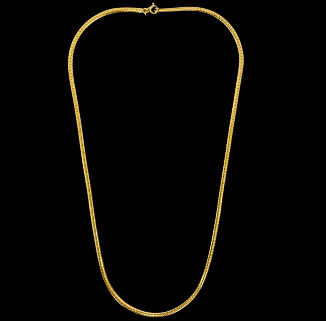 美品 DIFFERENT プレミアム ゴールド ネックレス 53cm ジョージ