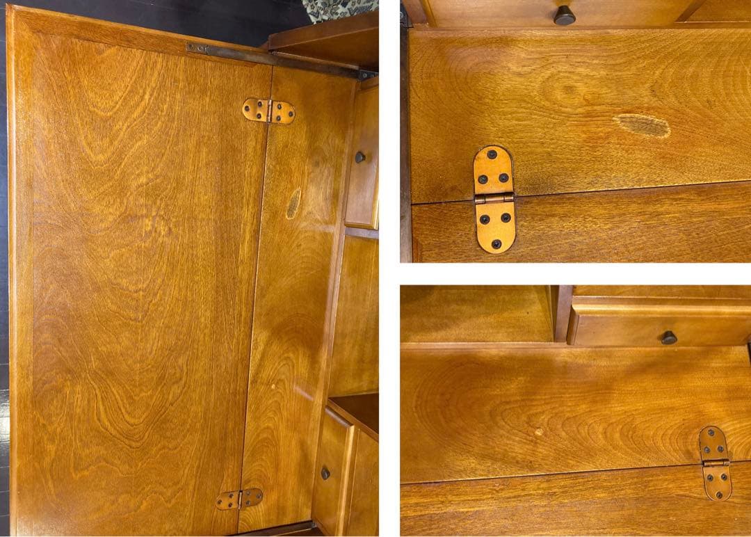 横浜ダニエル A-304 ライティングビューロー ライティングデスク 机