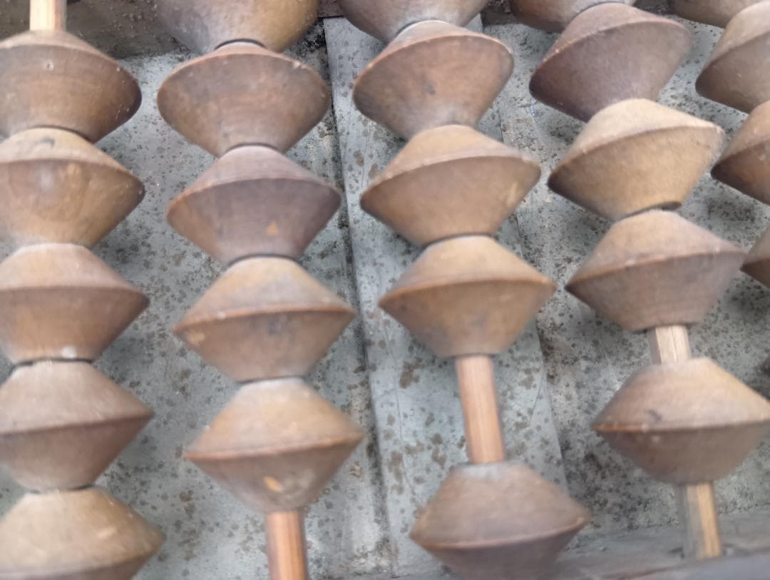 昭和レトロ　そろばん　五つ玉　10個セット　まとめ売り　アンティーク