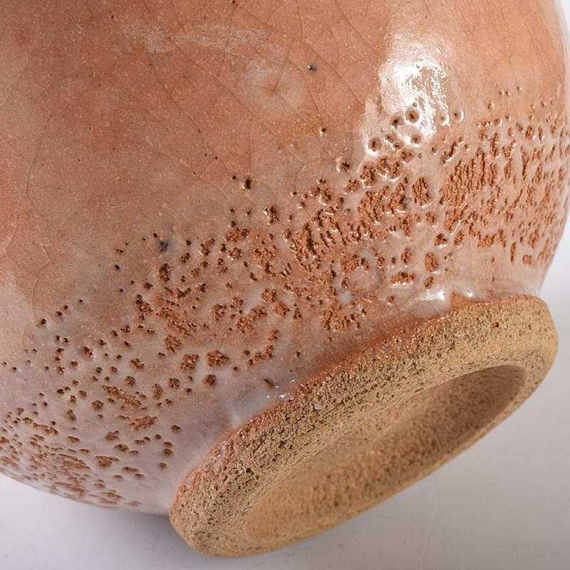 萩焼　草文　茶碗　銘「古今」　仕覆付　堀内宗完(兼中斎)極め箱　M　R7928