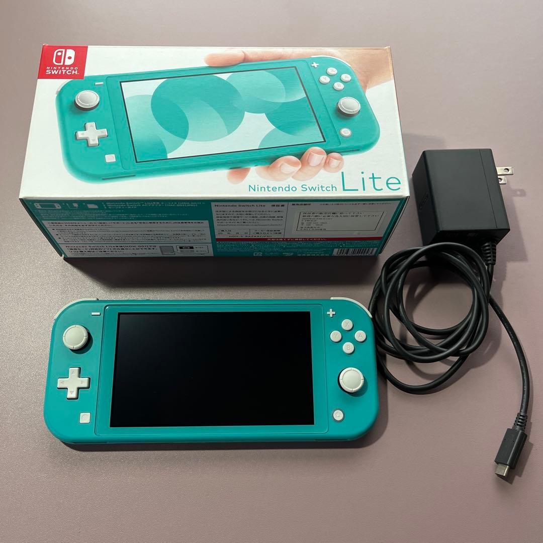 ひ*ろ様 Nintendo Switch Lite ターコイズ 本体