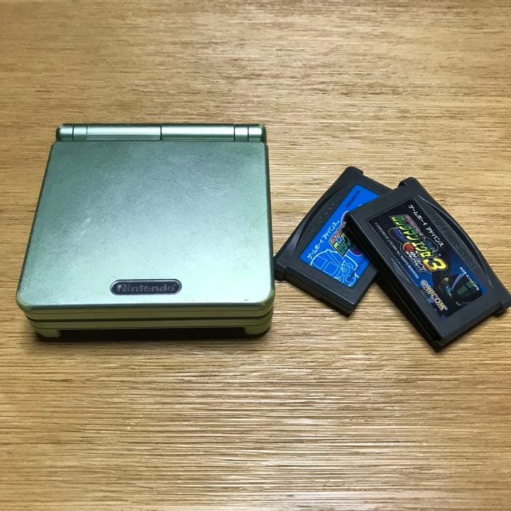 NintendoゲームボーイアドバンスSP ロックマンエグゼ付き