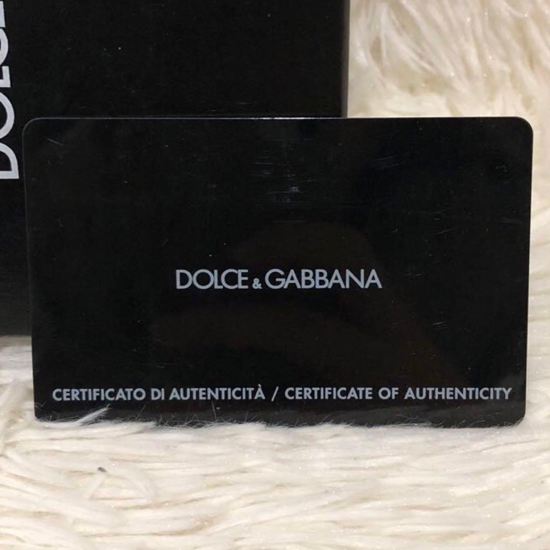 未使用✨ドルチェ&ガッバーナ ドルガバ レザー 二つ折り財布 ブラック