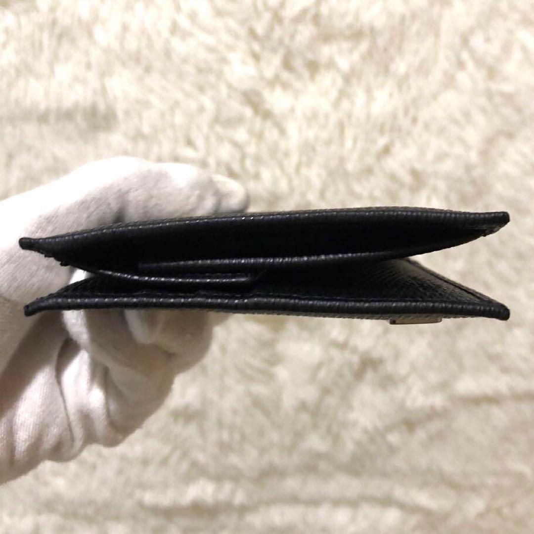 未使用✨ドルチェ&ガッバーナ ドルガバ レザー 二つ折り財布 ブラック