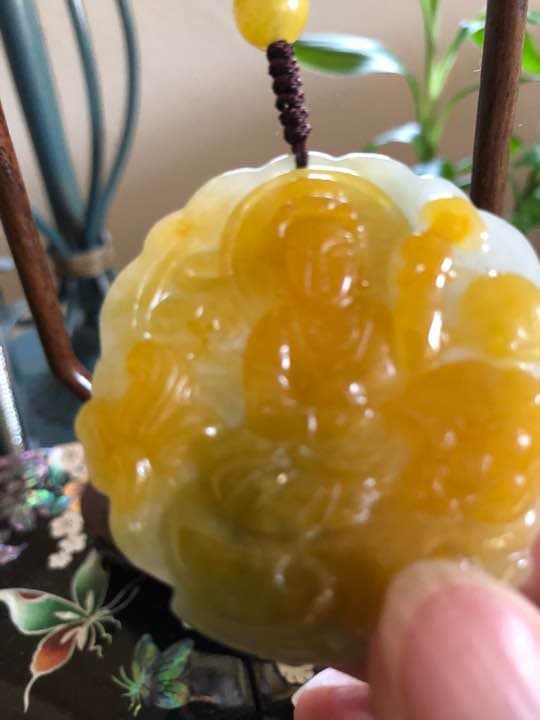 翡翠置き物