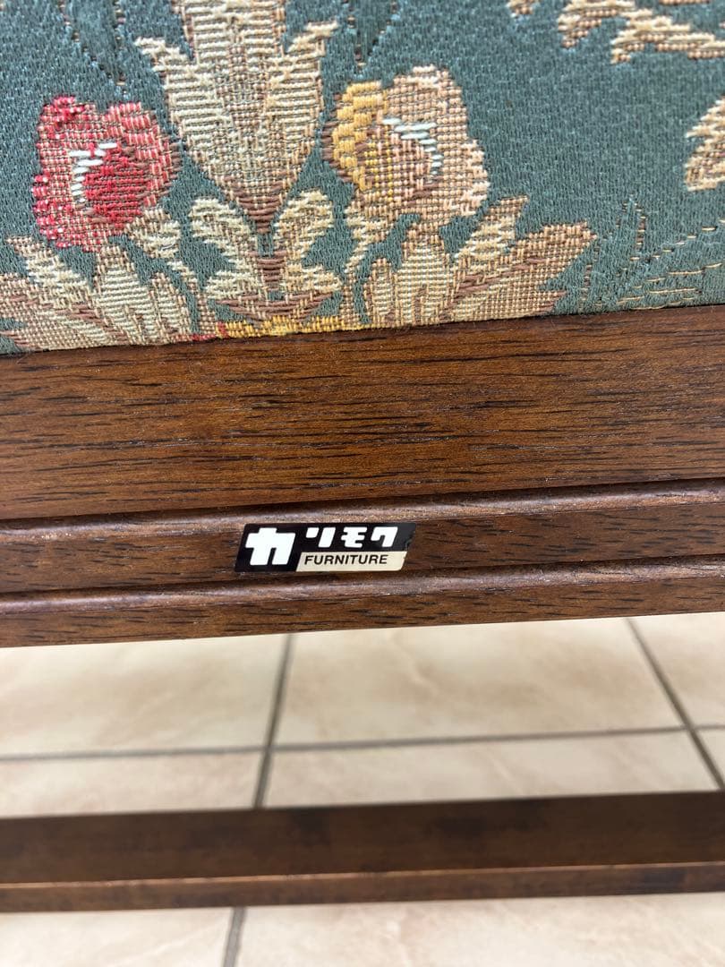 希少ビンテージ　カリモク　クラシックスタイル 2人掛けソファ