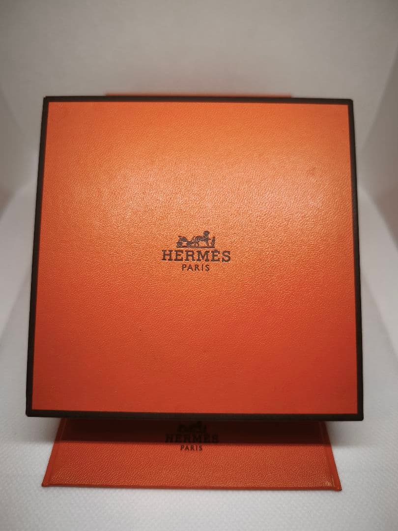 HERMES クリッパー　クロノグラフ 腕時計 ネイビー　電池新品　完動品