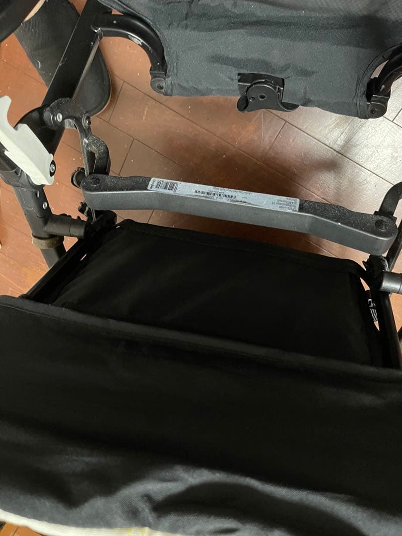 cybex ホワイト折りたたみベビーカー