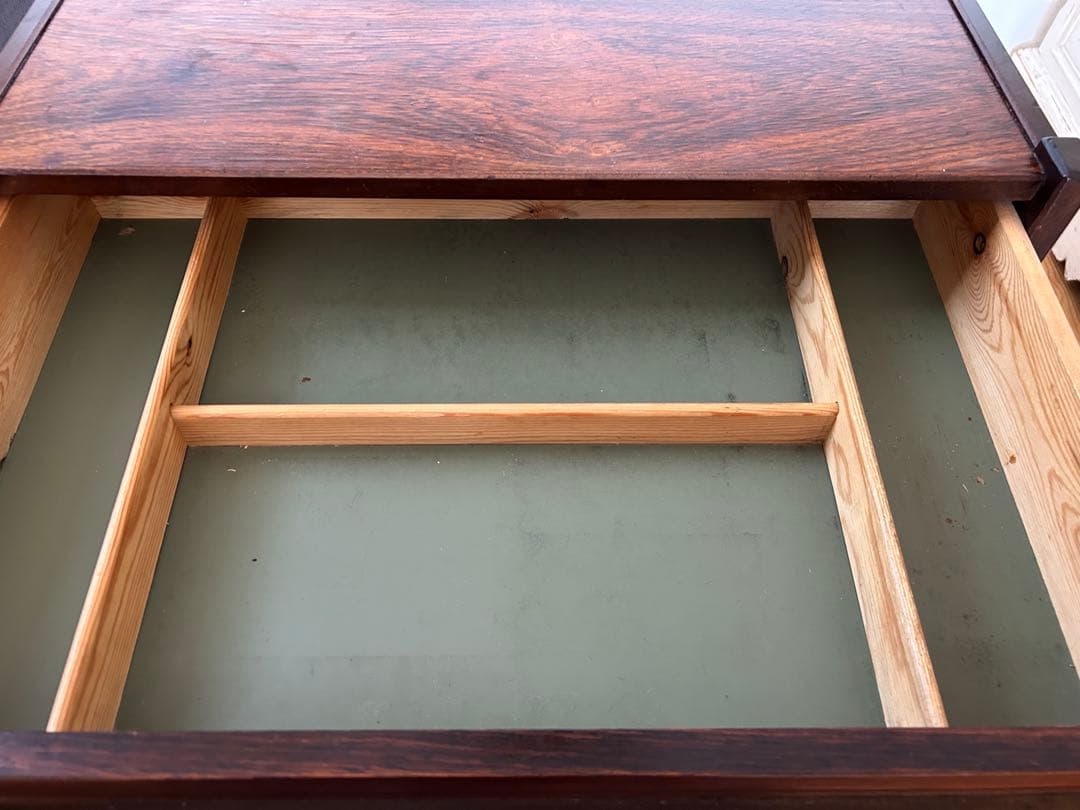 北欧　ビンテージ　ソーイングワゴン　バスケット　かご　手芸　裁縫箱