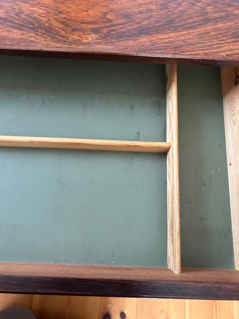 北欧　ビンテージ　ソーイングワゴン　バスケット　かご　手芸　裁縫箱