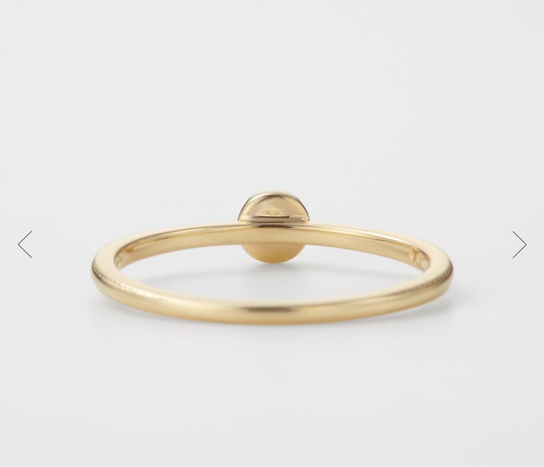 美品agete アガット　ダイアモンドリング