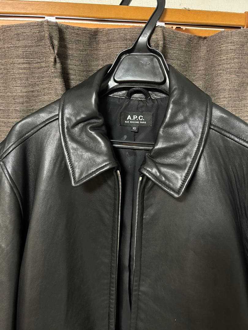 ジャケット・アウター A.P.C MOTO BLOUSON XS black