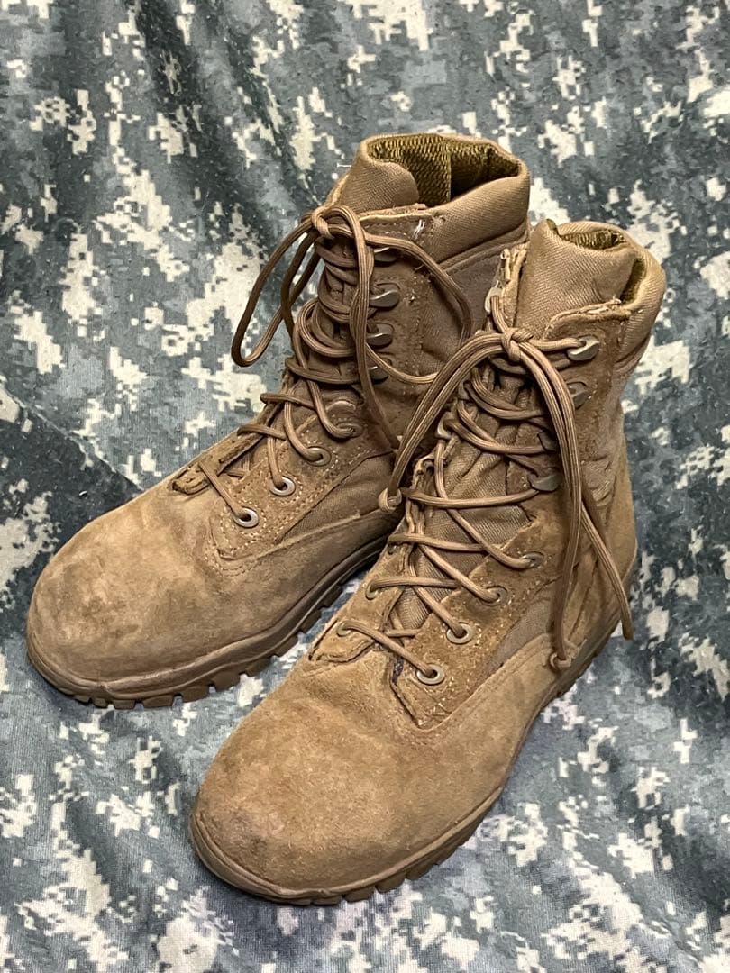 米軍 BELLEVILLE C312STスチールトゥーブーツ 28cm R 中古