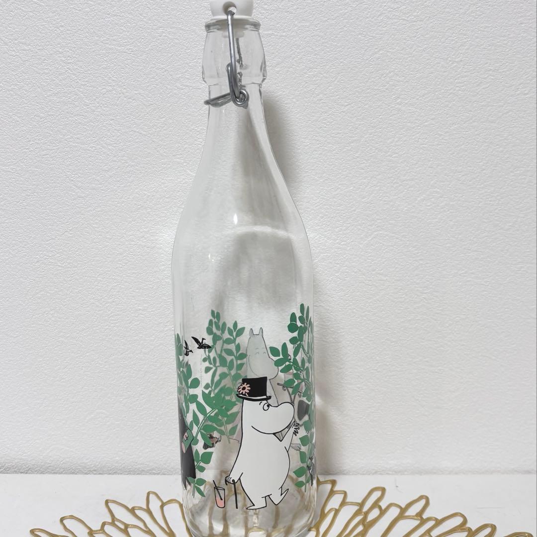 北欧で購入　未使用　ムーミン ガラスボトル　未使用