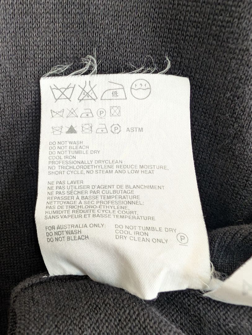 Helmut Lang　コットンクルーネックニット　ユニセックス　薄手