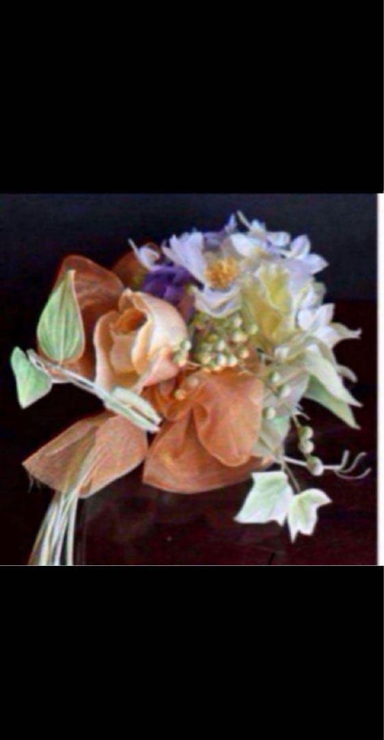 花　アートフラワーブーケ　造花　アートフラワー　薔薇　バラ　パーティー　1