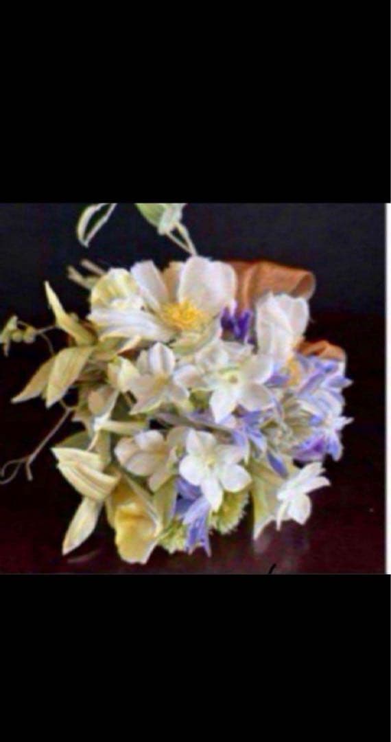 花　アートフラワーブーケ　造花　アートフラワー　薔薇　バラ　パーティー　1