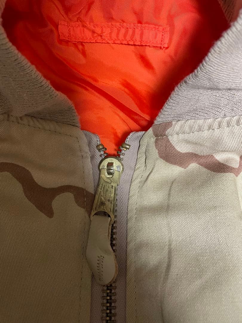 限定限界価格！ALPHA デザートカモMA-1 MADE IN USA Lサイズ