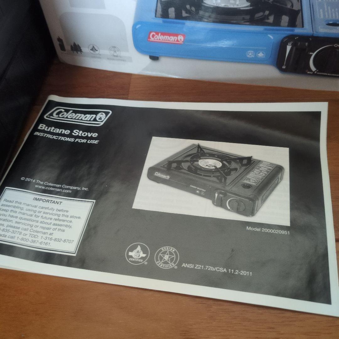 バーベキュー・調理用品 Coleman Butane Stove Instastart