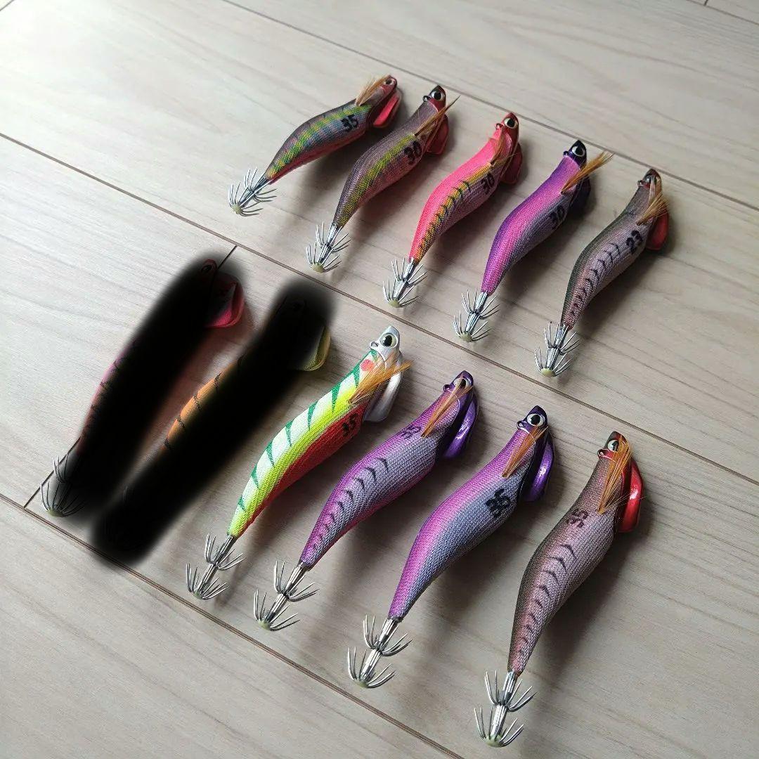 バレーヒル スクイッドシーカーTRエギ3.5号 9本セット 未使用