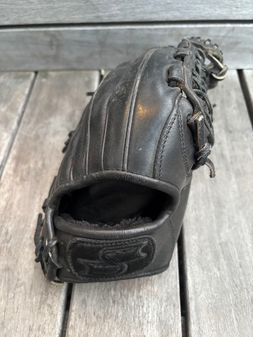 【日本製・即戦力】SSK 硬式用グローブ 内野手用（オールラウンド） ブラック