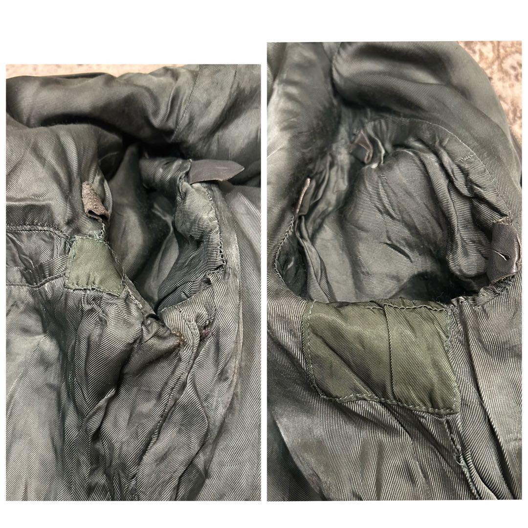 希少　ドイツ軍 レザー　フライトジャケット　German BLW 国境備隊　ボア