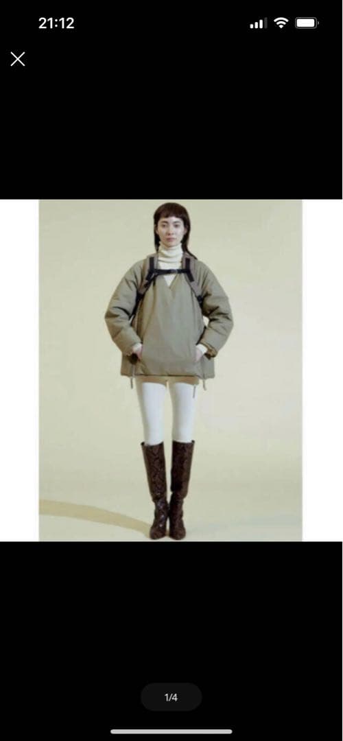 ジュンミカミ　ダウン　フード付き