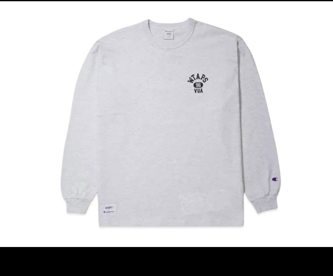 WTAPS Champion Academy LS Tシャツ GRAY S