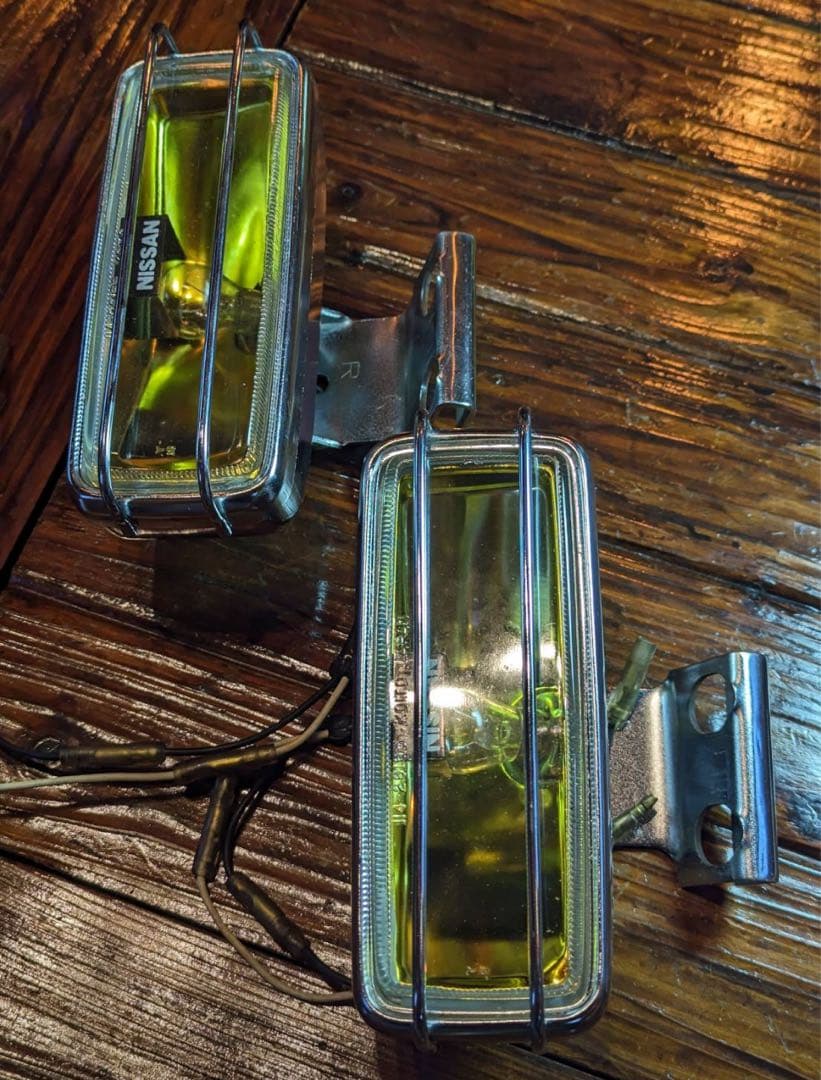 日産 純正 フォグランプ 昭和旧車 当時物