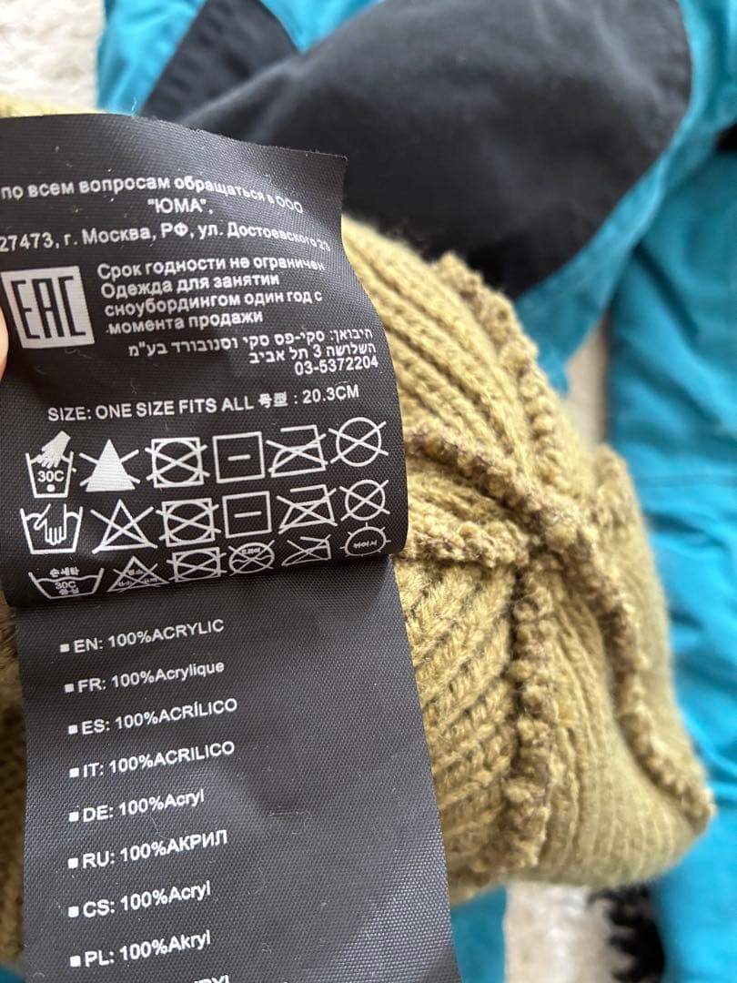 BURTON スノーボードウェア 4T ビーニー