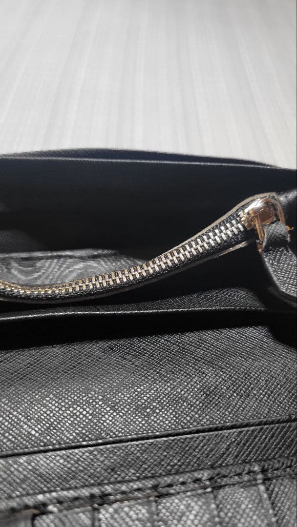 ス*カ様 PRADA サフィアーノ 長財布 ブラック