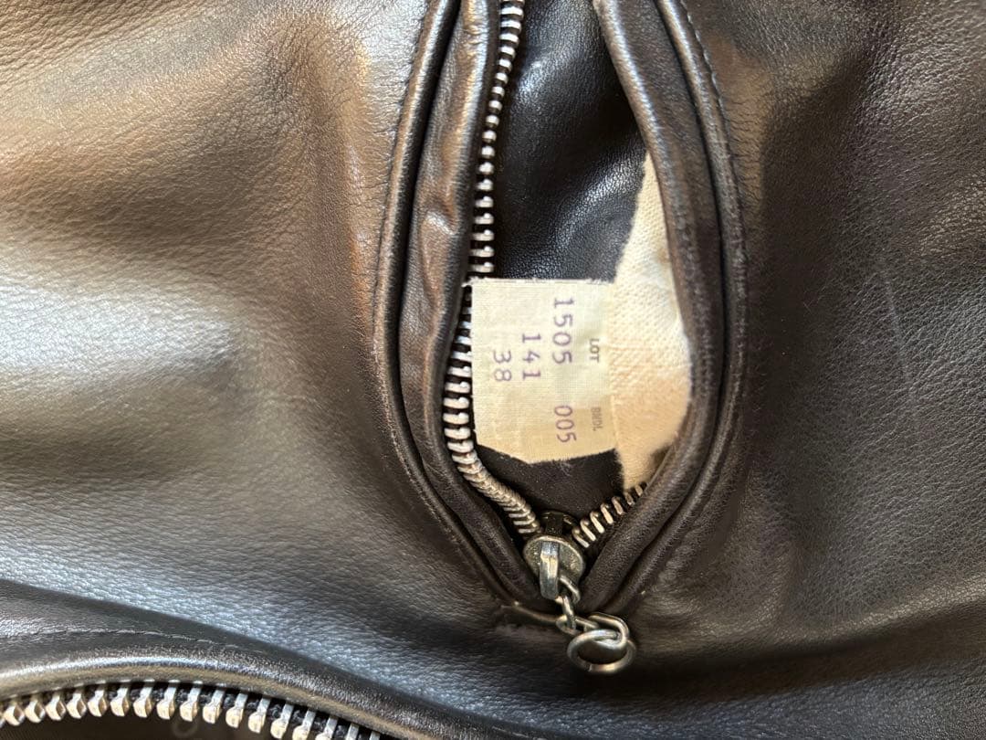 schott シングルライダース サイズ38