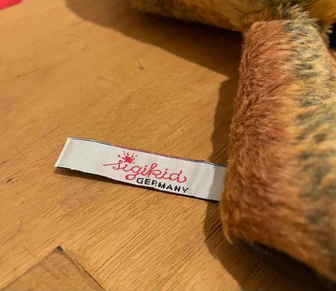 シギキッドsigikid 猫　ぬいぐるみ 茶×黒