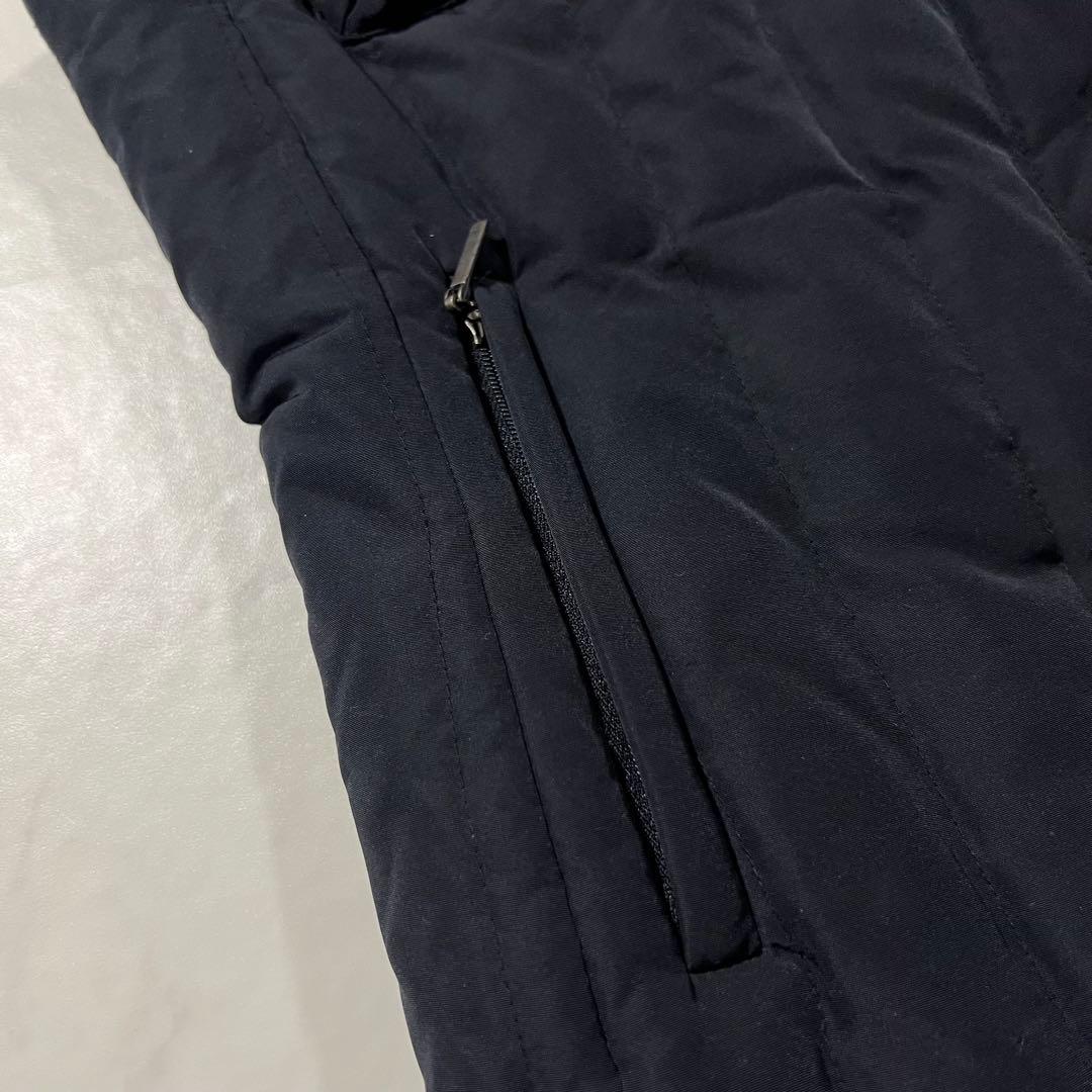 バーバリーロンドン ダウンベスト ノバチェック ブラック 黒 38 M