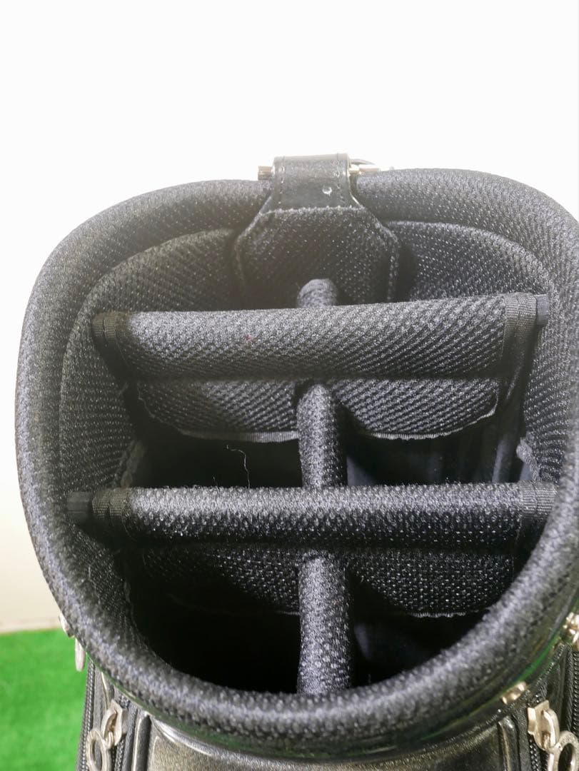 Decolf ゴルフバッグ・キャディバッグ 黒/緑　未使用