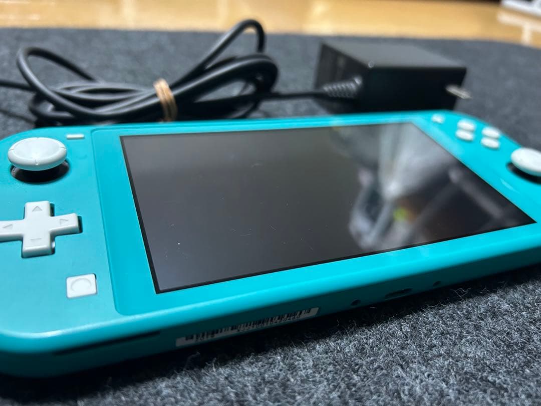 Nintendo Switch Light ターコイズ　本体&充電器