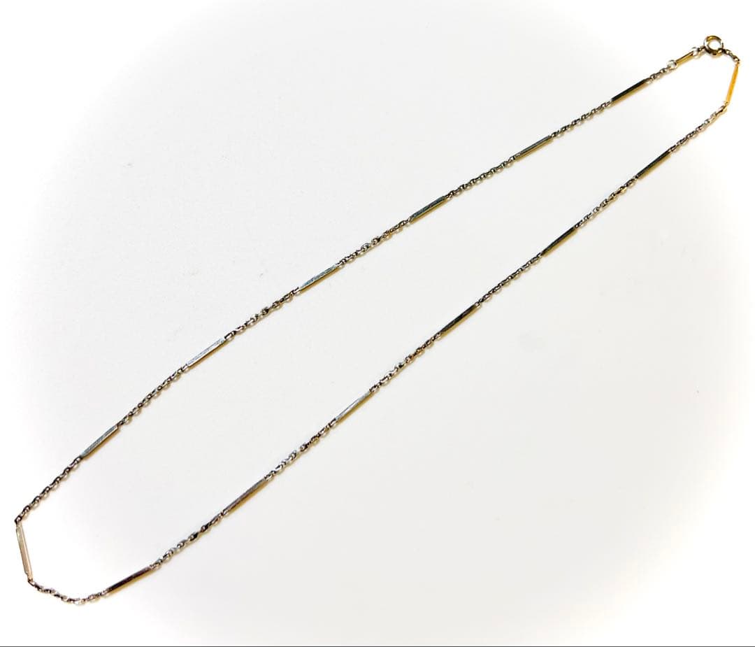 14K ネックレス　約45cm 金　貴金属