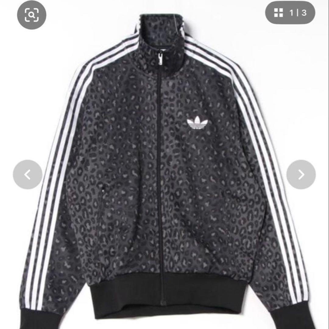 adidas ABCマート限定 レオパード柄トラックジャケット