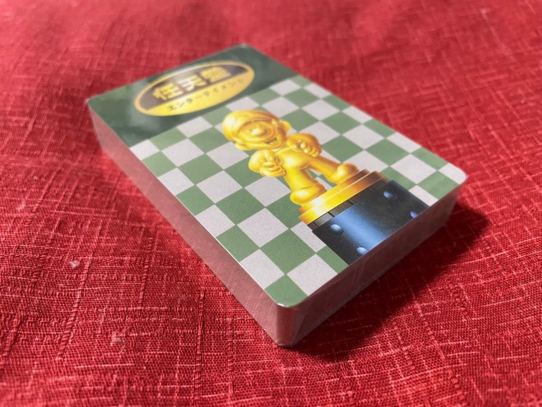 任天堂　エンターテイメント　トランプ ゴールドマリオ　新品未使用 非売品