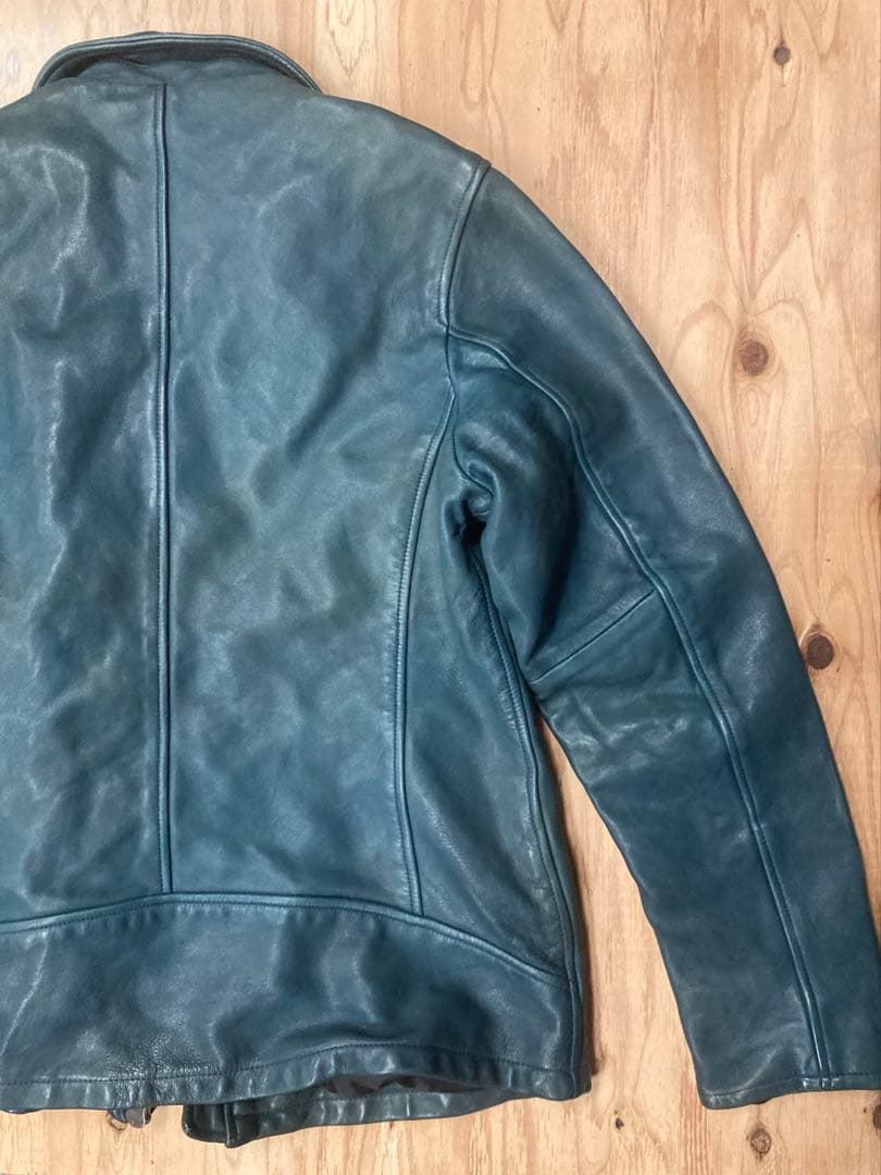 Lサイズ　glamb グラム　レザーライダースジャケット ラムレザー