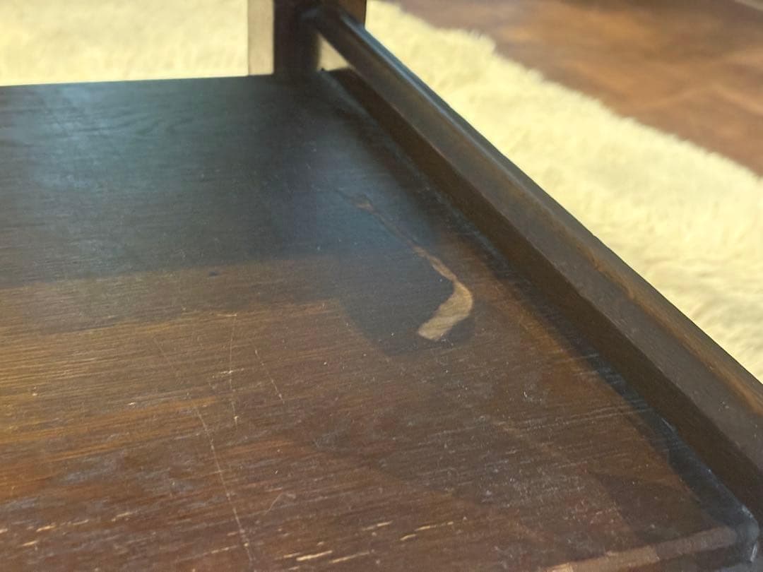 飛騨産業 キツツキマーク ローテーブル センターテーブル アンティーク IG