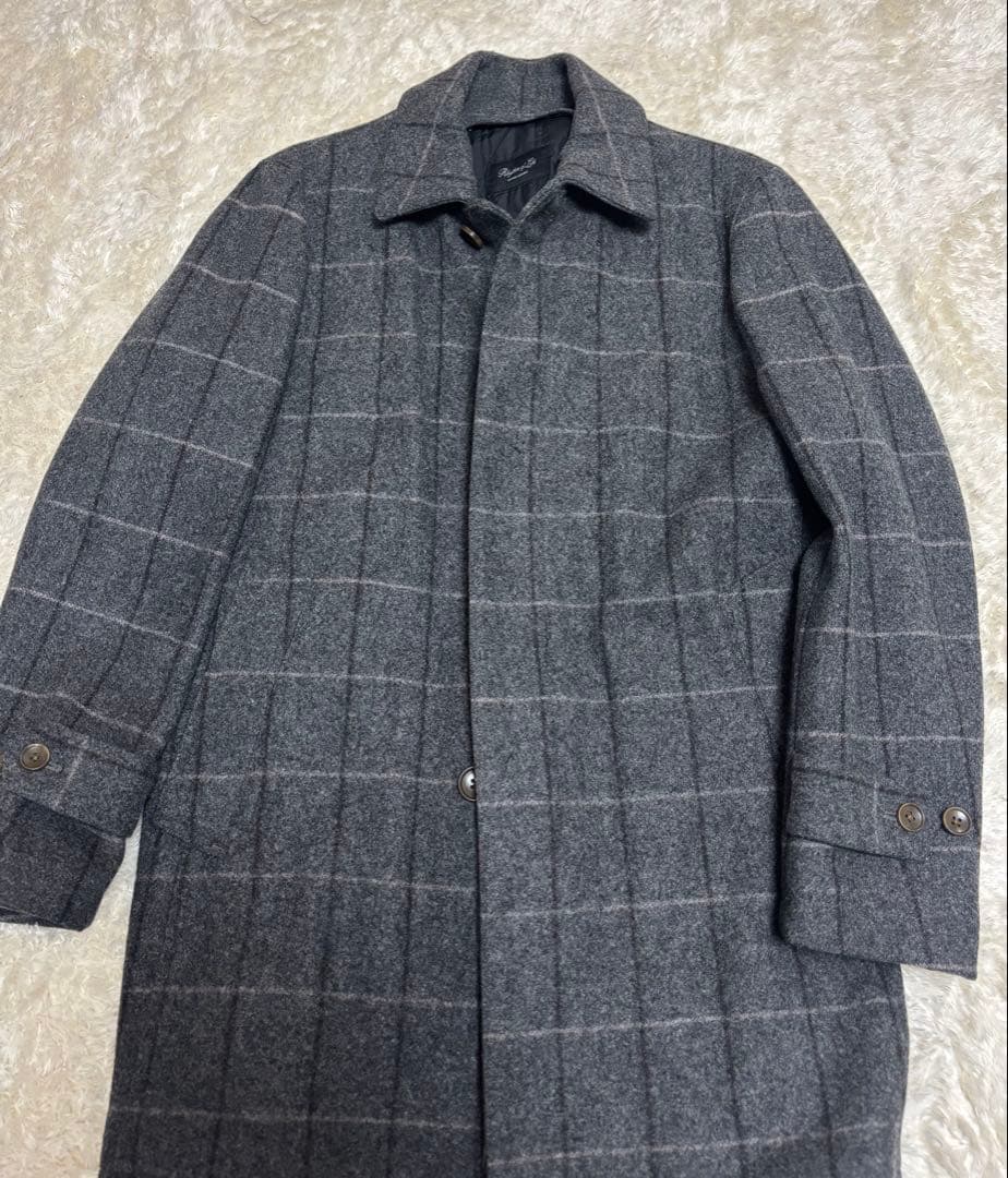 ユナイテッドアローズ　ウールコート ステンカラー 取り外しライナー　L 秋冬