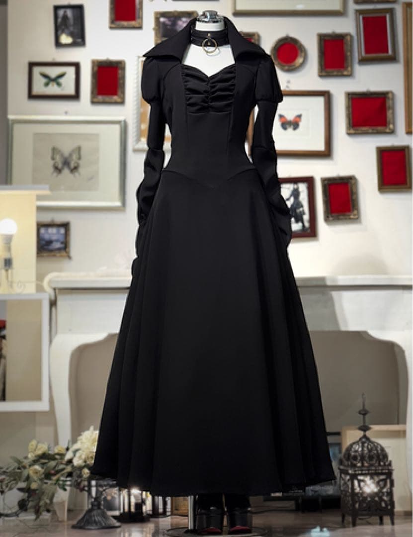 hm ロングワンピース