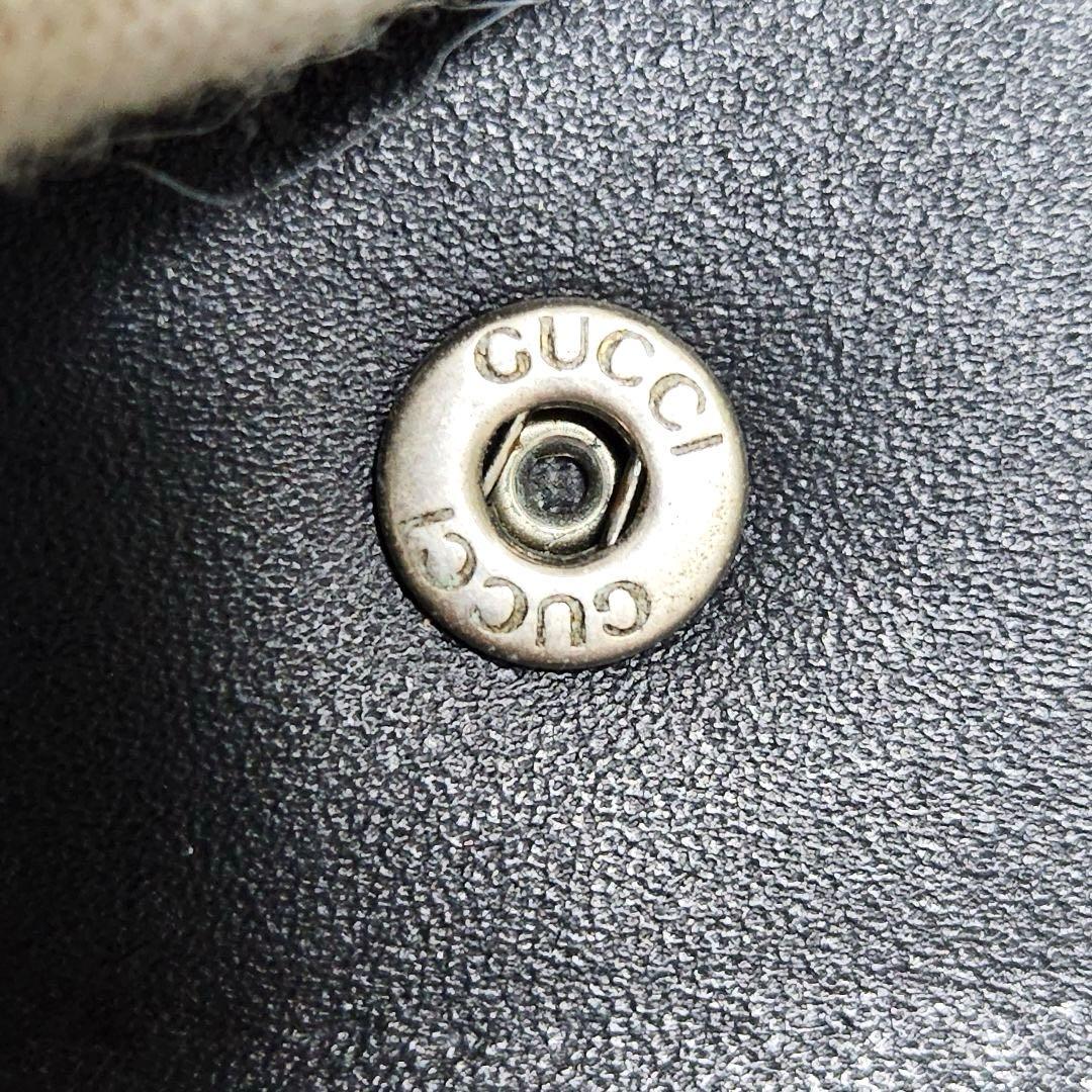 ちくたん✨極美品✨グッチ　二つ折り　小銭入れ　ケース　スネーク