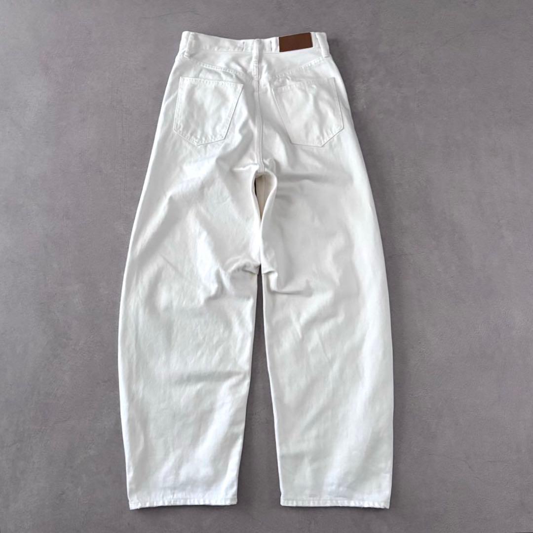 美品 Curensology &RC カーヴィーデニムパンツ ホワイト 36