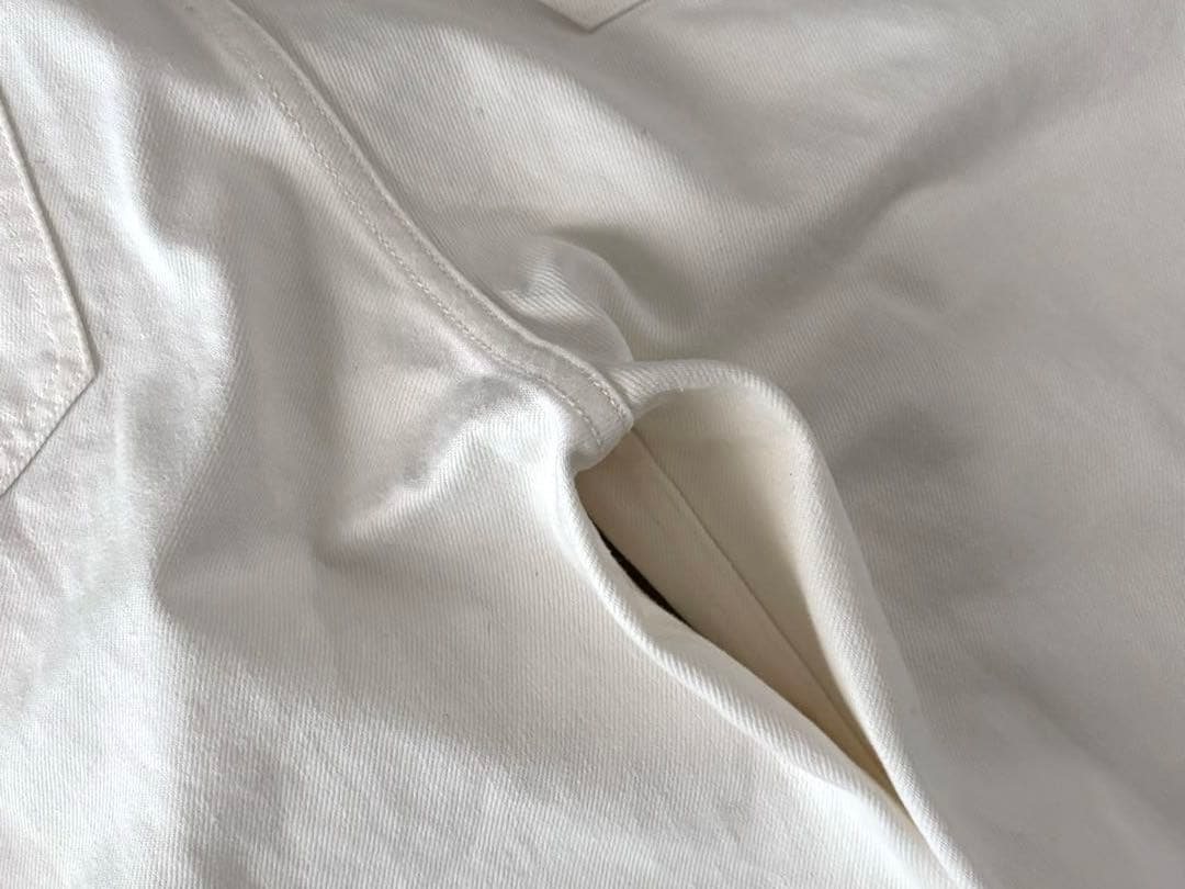 美品 Curensology &RC カーヴィーデニムパンツ ホワイト 36