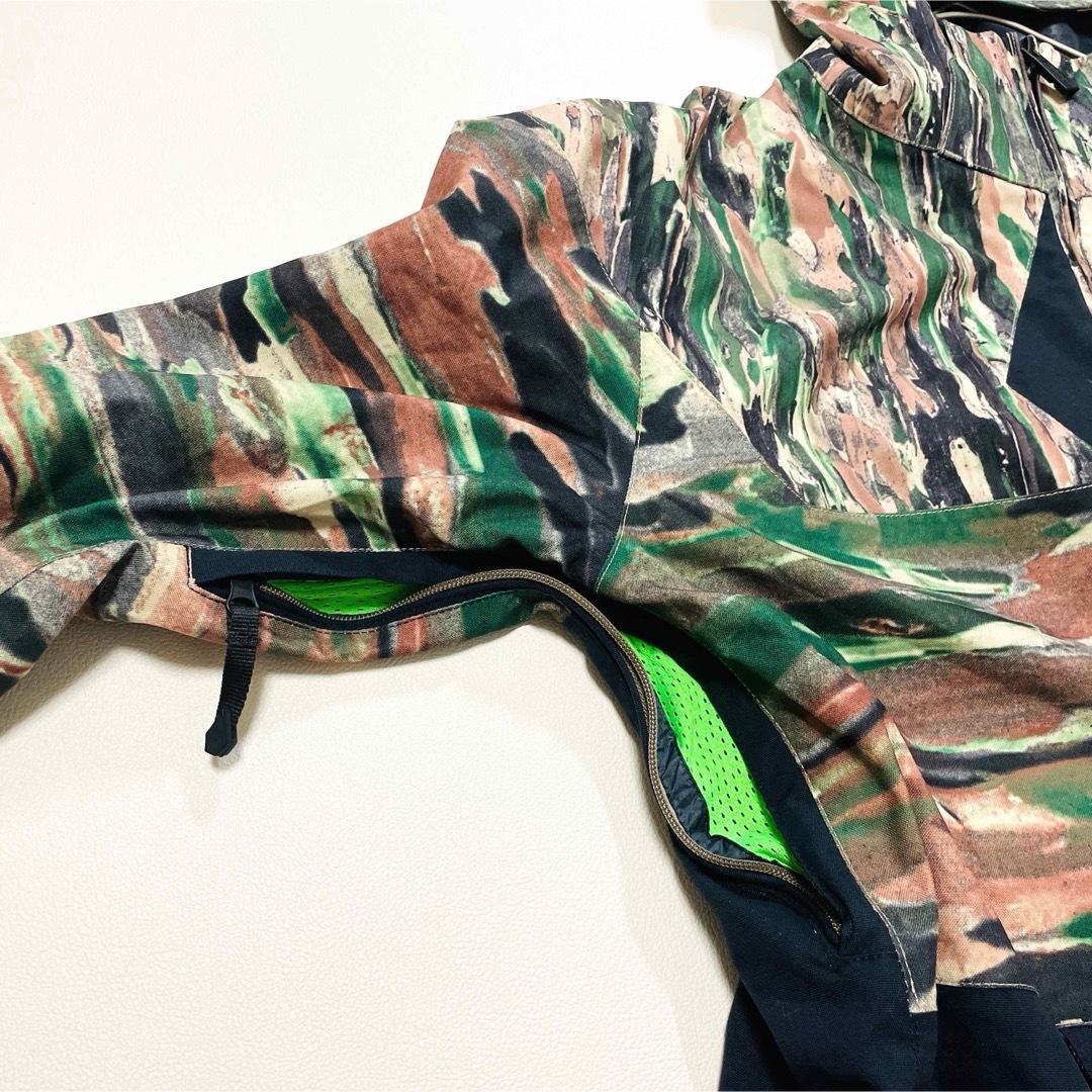 6662【美品】ボルコム　アノラックジャケット　メンズ　スノボウェア　カモフラ